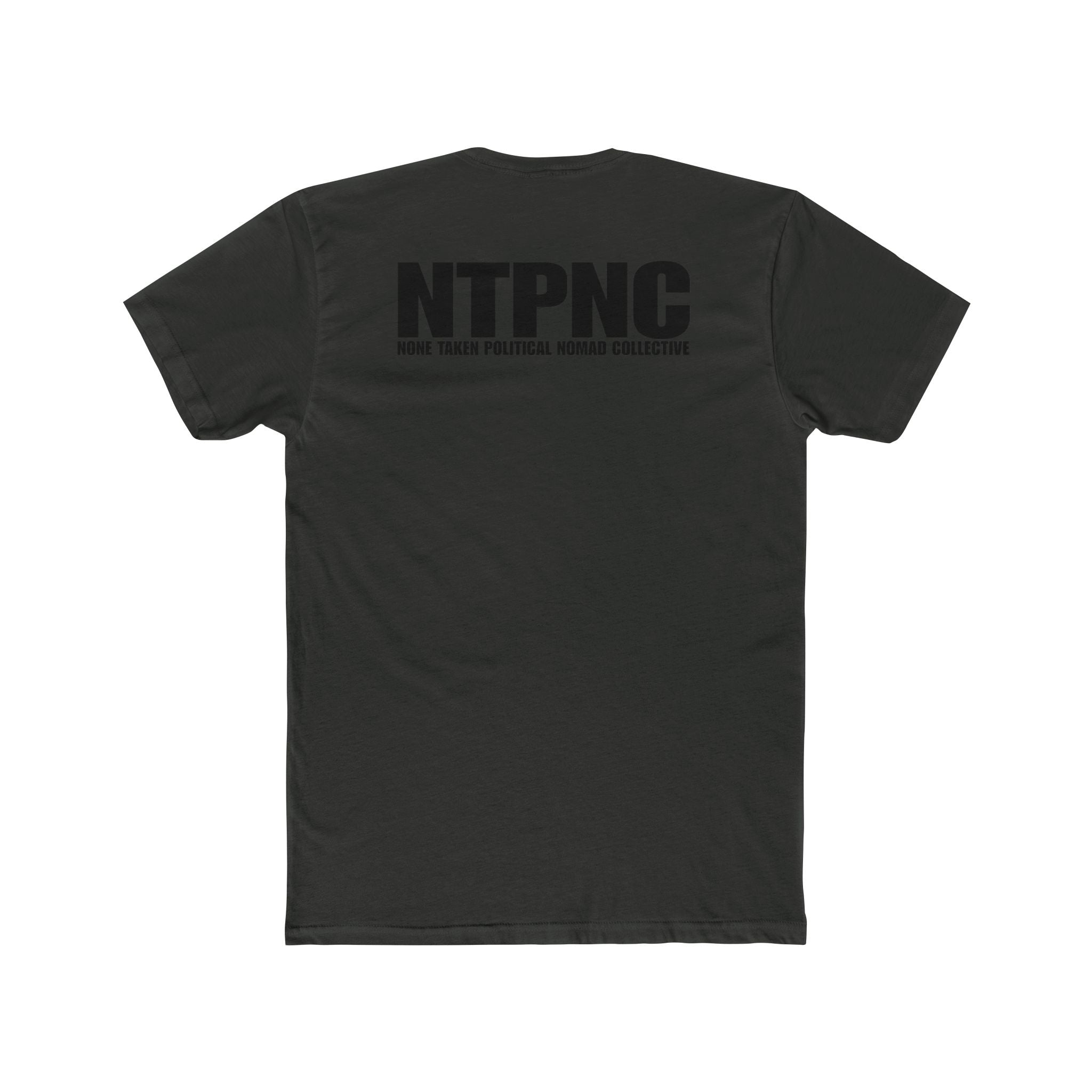 None Taken Zebra Tee | Political Animal Graphic T-Shirt, NTPNC Back Print