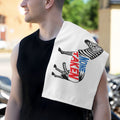 CUM TOWEL — 'None Taken' Zebra Towel (11x18)