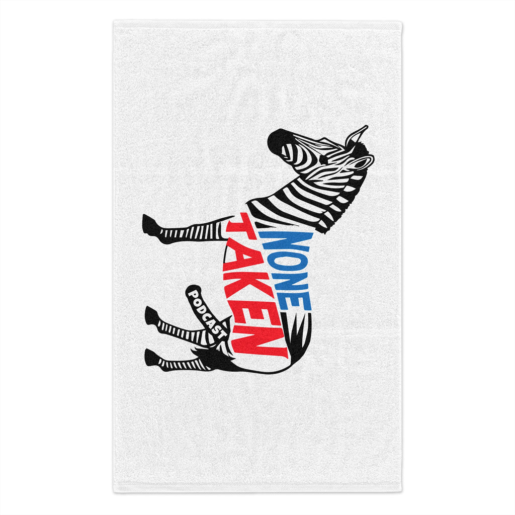CUM TOWEL — 'None Taken' Zebra Towel (11x18)