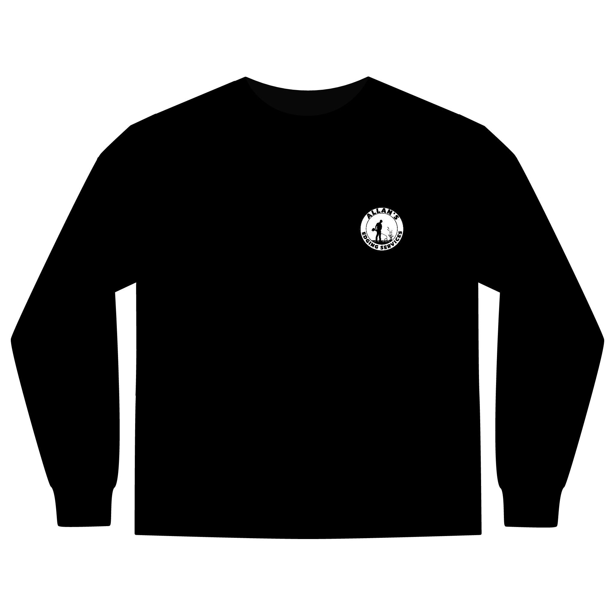 Allan's Edging Services Long Sleeve Pocket Tee
