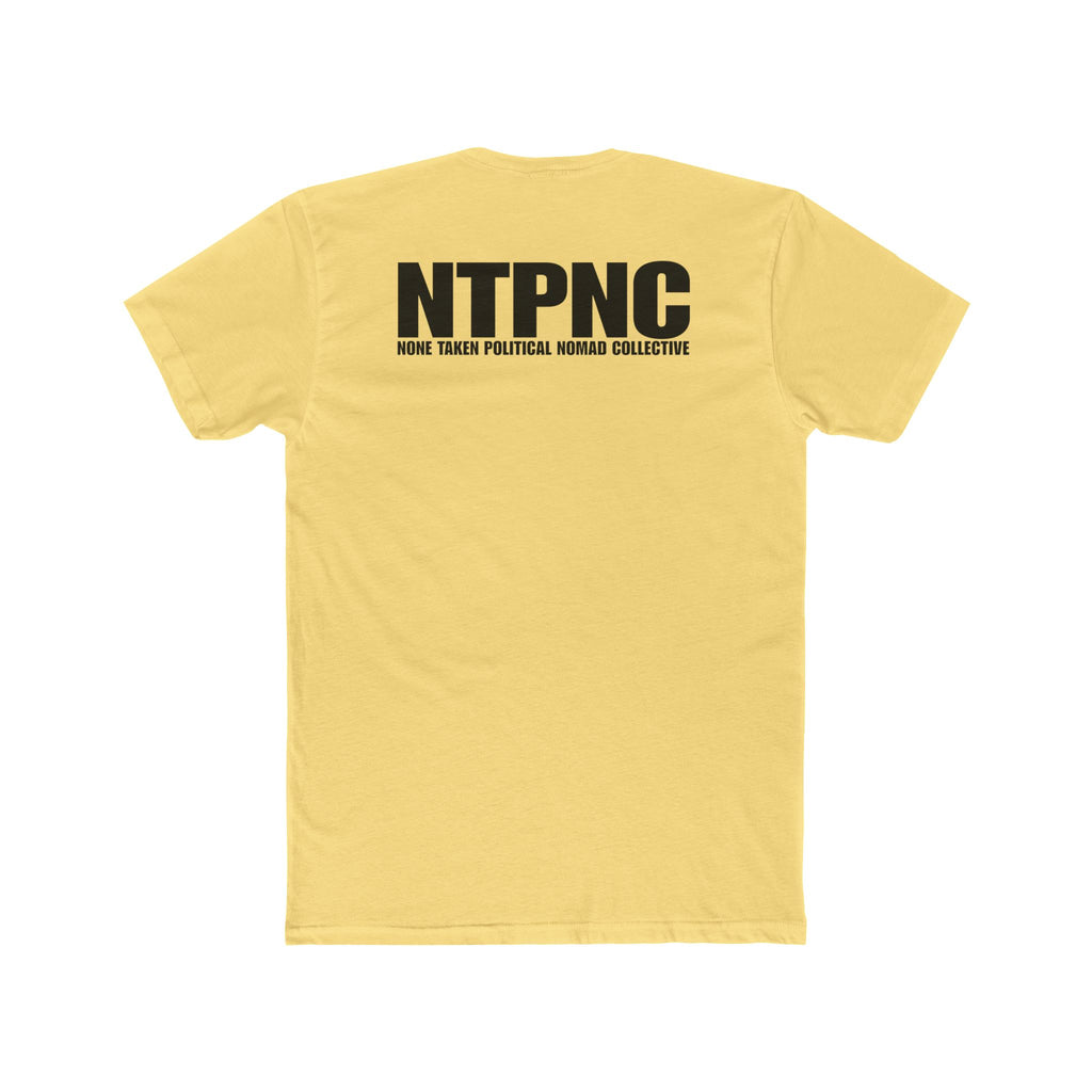 None Taken Zebra Tee | Political Animal Graphic T-Shirt, NTPNC Back Print