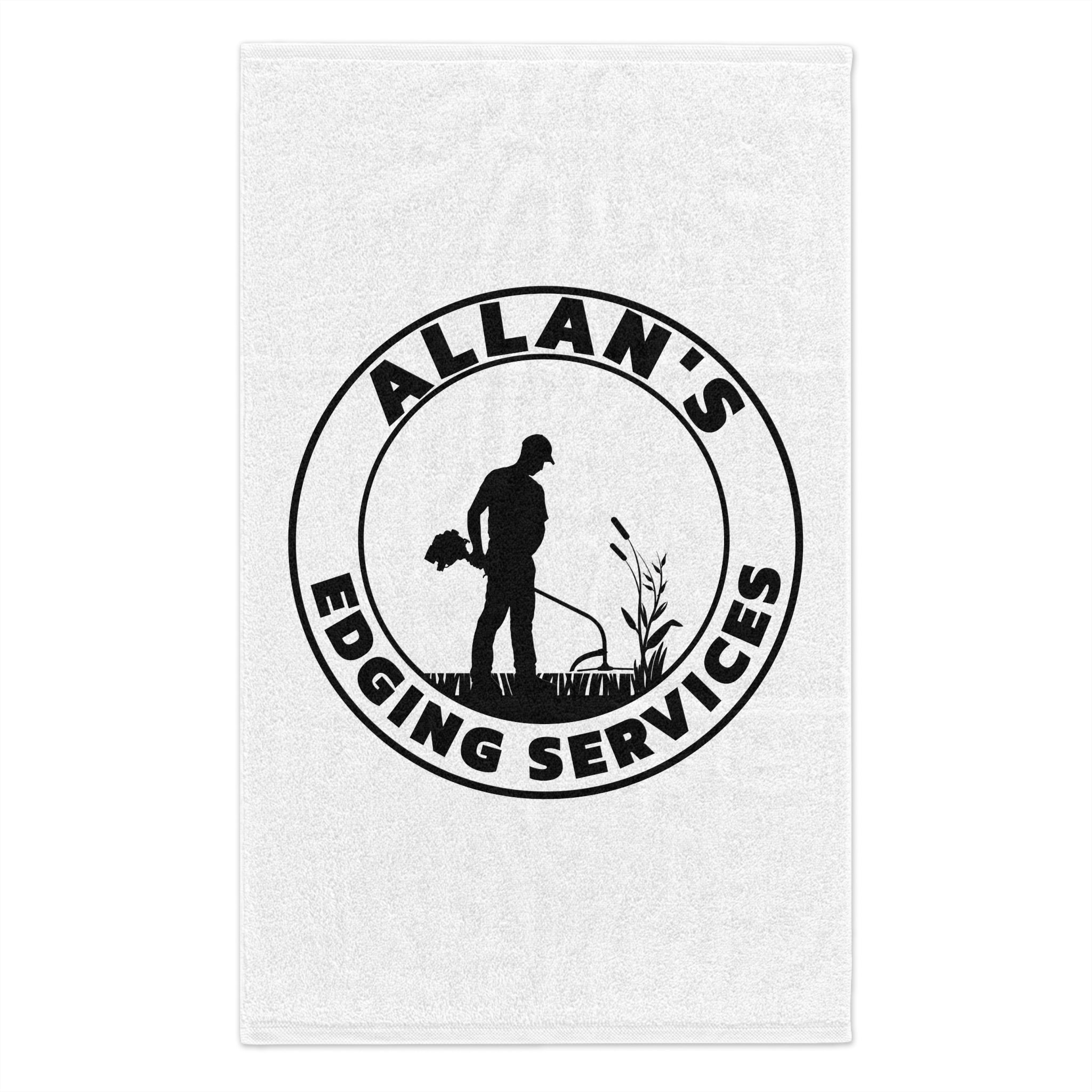 CUM TOWEL — Allan's Edging Services  (11x18)