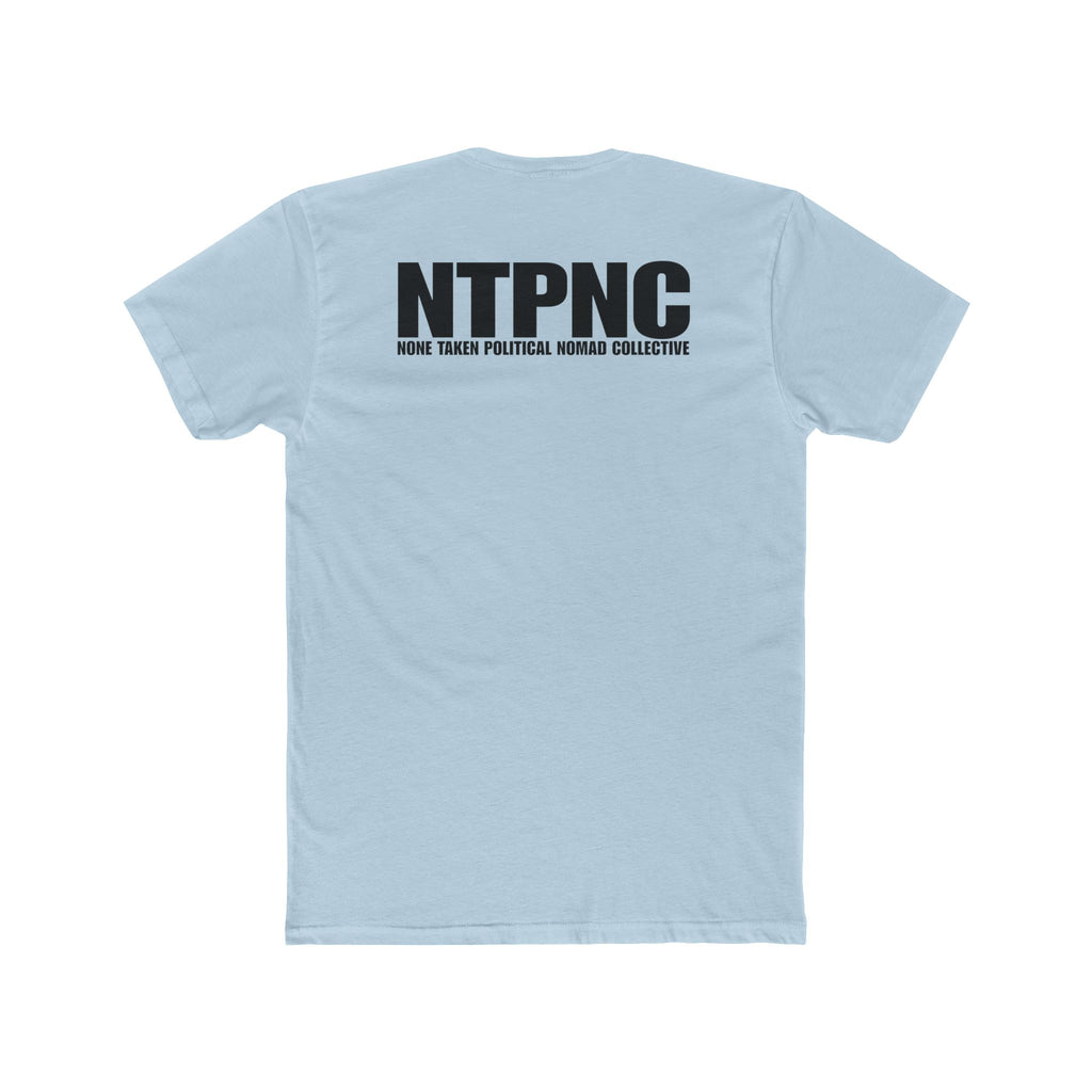 None Taken Zebra Tee | Political Animal Graphic T-Shirt, NTPNC Back Print