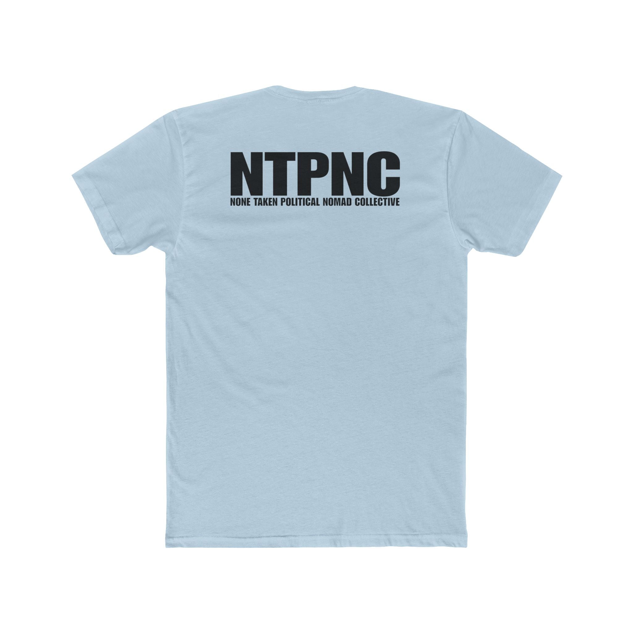 None Taken Zebra Tee | Political Animal Graphic T-Shirt, NTPNC Back Print