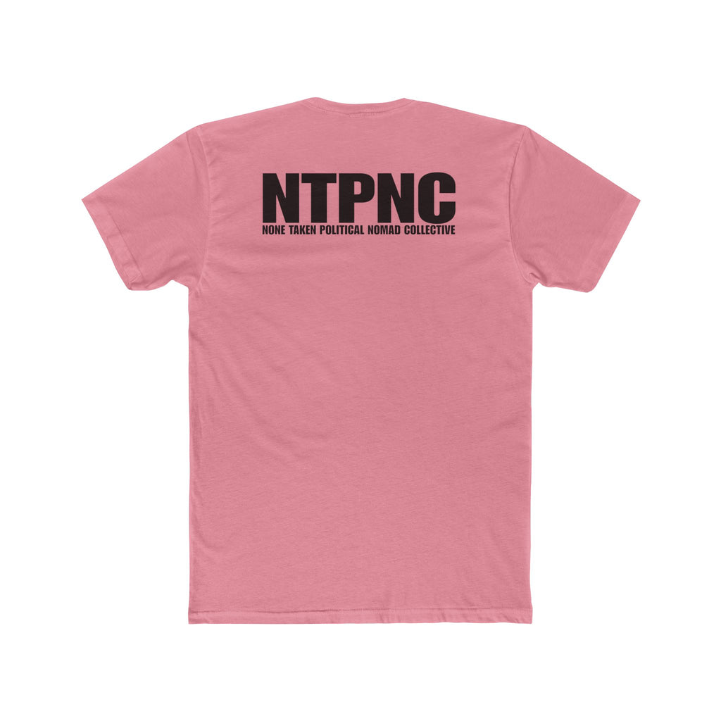 None Taken Zebra Tee | Political Animal Graphic T-Shirt, NTPNC Back Print