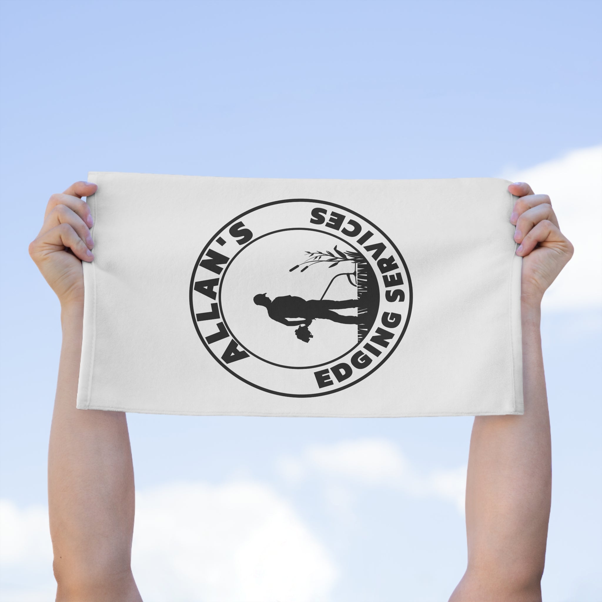 CUM TOWEL — Allan's Edging Services  (11x18)